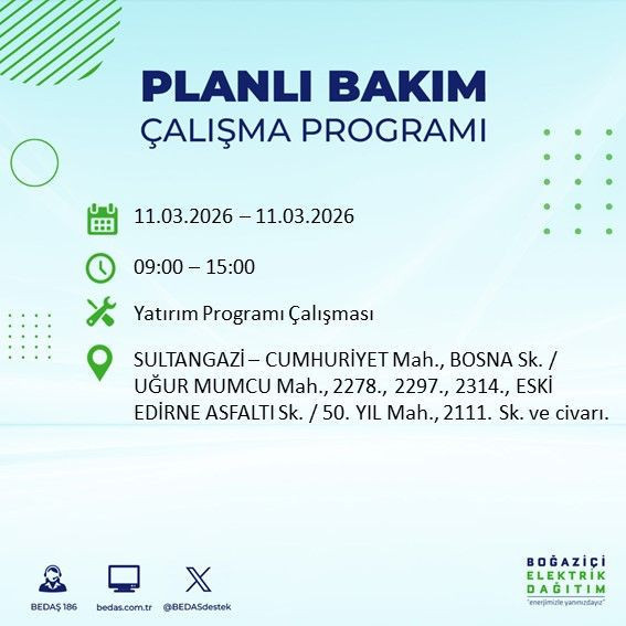 Perşembe günü elektrik kesintisi 8 saat sürecek: Kesinti listesi açıklandı - Resim: 23