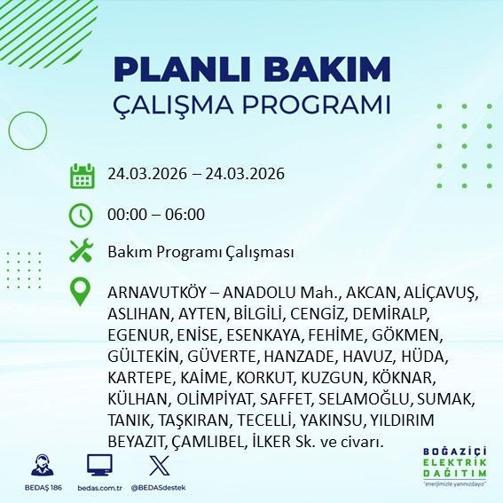 Yarın 9’dan itibaren elektrikler olmayacak: Kesinti listesi açıklandı - Resim: 8