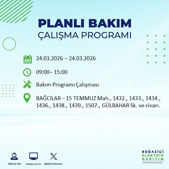 Yarın 9’dan itibaren elektrikler olmayacak: Kesinti listesi açıklandı - Resim: 12