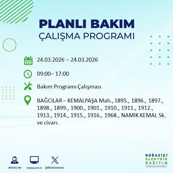 Yarın 9’dan itibaren elektrikler olmayacak: Kesinti listesi açıklandı - Resim: 13