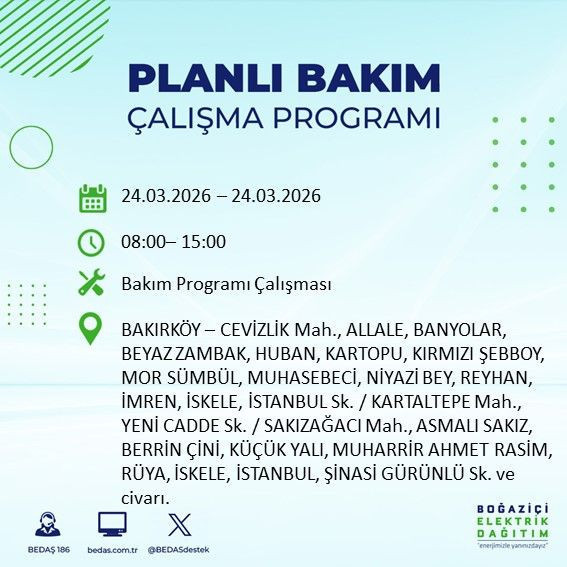 Yarın 9’dan itibaren elektrikler olmayacak: Kesinti listesi açıklandı - Resim: 23