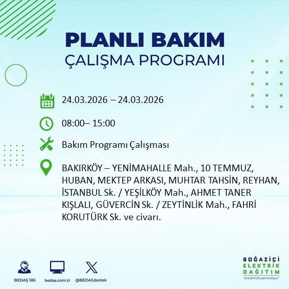 Yarın 9’dan itibaren elektrikler olmayacak: Kesinti listesi açıklandı - Resim: 24