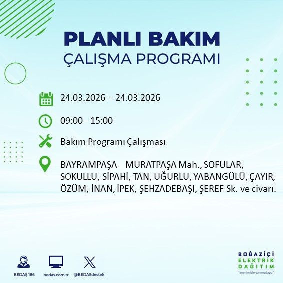 Yarın 9’dan itibaren elektrikler olmayacak: Kesinti listesi açıklandı - Resim: 30