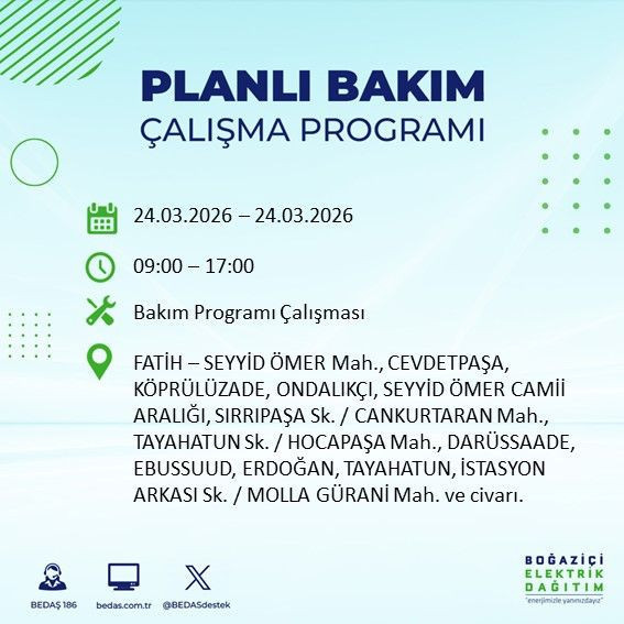 Yarın 9’dan itibaren elektrikler olmayacak: Kesinti listesi açıklandı - Resim: 33
