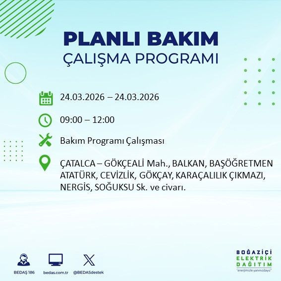 Yarın 9’dan itibaren elektrikler olmayacak: Kesinti listesi açıklandı - Resim: 46