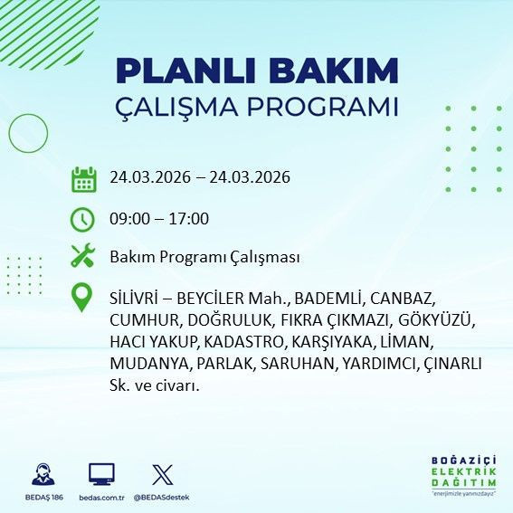 Yarın 9’dan itibaren elektrikler olmayacak: Kesinti listesi açıklandı - Resim: 52