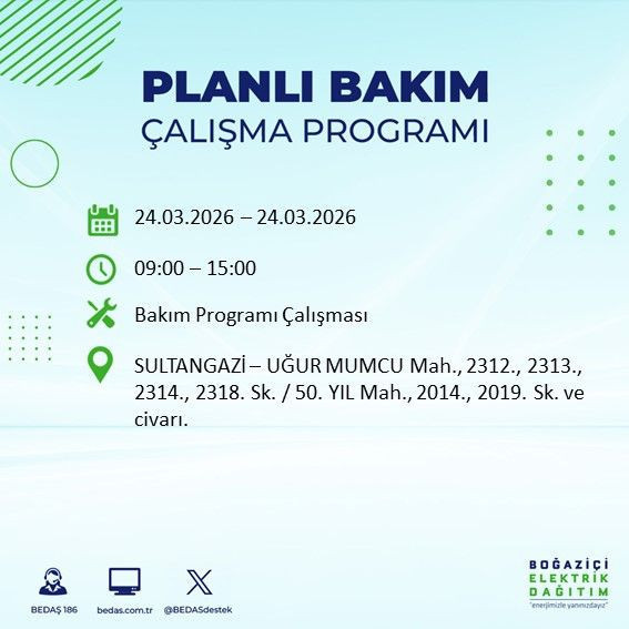 Yarın 9’dan itibaren elektrikler olmayacak: Kesinti listesi açıklandı - Resim: 56