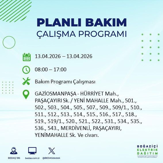 Yarın karanlığa hazır olun: Elektrikler 9 saat boyunca olmayacak - Resim: 33