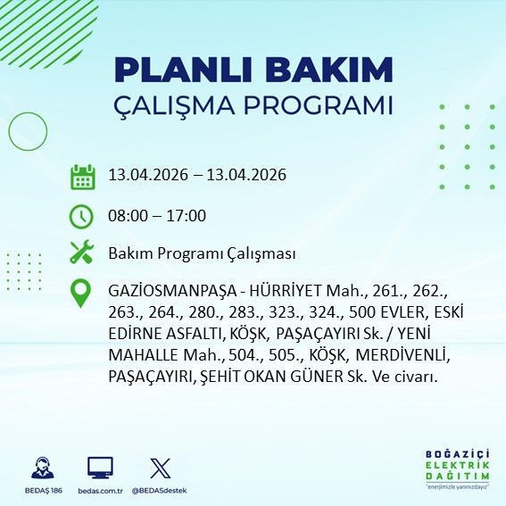 Yarın karanlığa hazır olun: Elektrikler 9 saat boyunca olmayacak - Resim: 35
