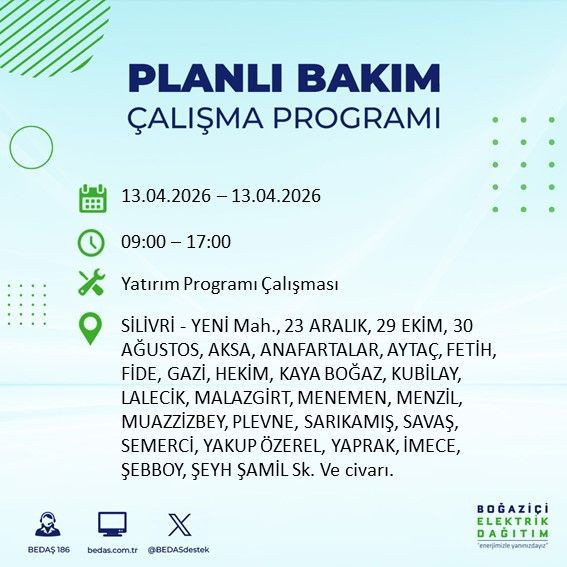 Yarın karanlığa hazır olun: Elektrikler 9 saat boyunca olmayacak - Resim: 45