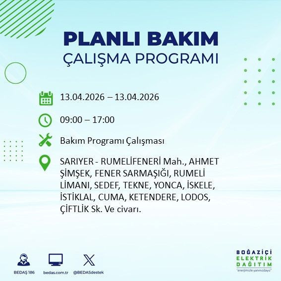 Yarın karanlığa hazır olun: Elektrikler 9 saat boyunca olmayacak - Resim: 59