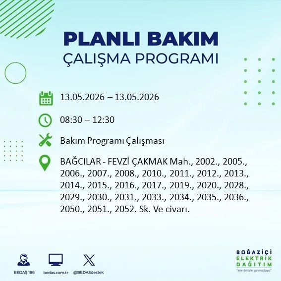 İstanbullular dikkat! O ilçelerde yarın elektrik olmayacak - Resim: 14
