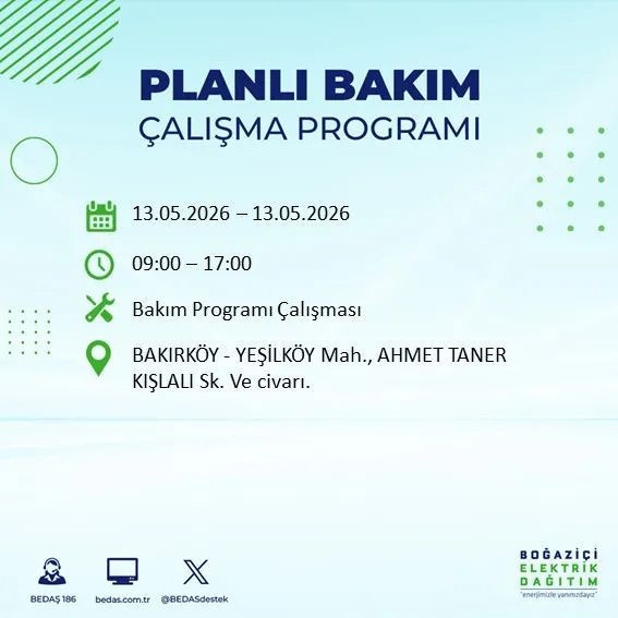 İstanbullular dikkat! O ilçelerde yarın elektrik olmayacak - Resim: 16