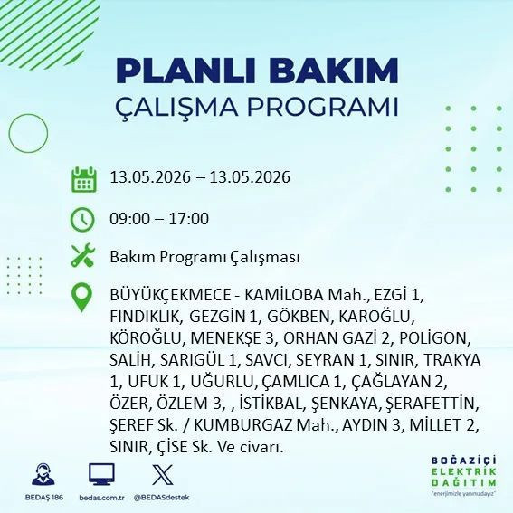 İstanbullular dikkat! O ilçelerde yarın elektrik olmayacak - Resim: 19