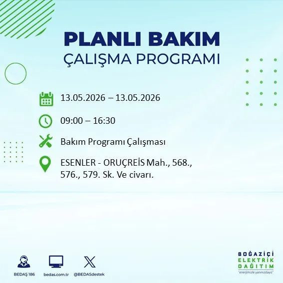 İstanbullular dikkat! O ilçelerde yarın elektrik olmayacak - Resim: 22