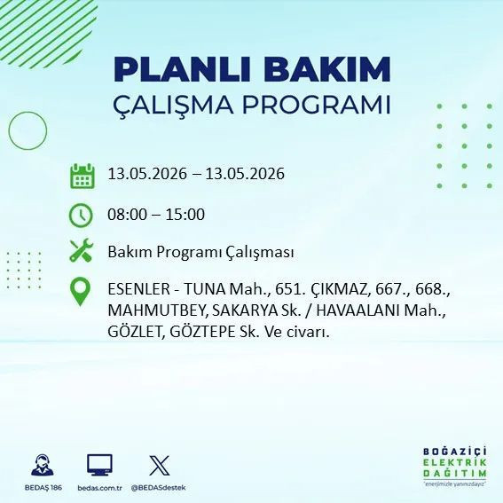 İstanbullular dikkat! O ilçelerde yarın elektrik olmayacak - Resim: 23