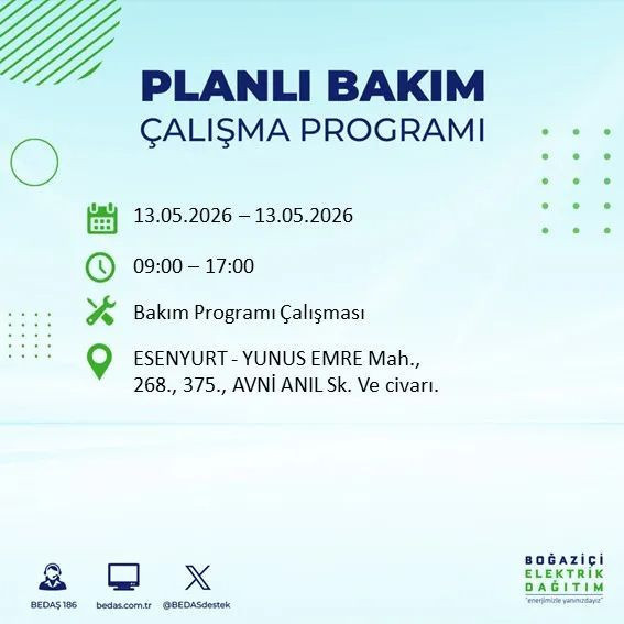 İstanbullular dikkat! O ilçelerde yarın elektrik olmayacak - Resim: 24