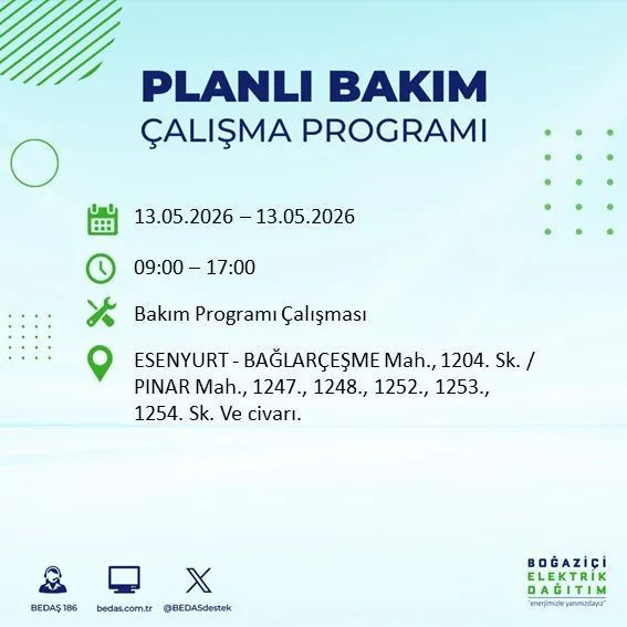 İstanbullular dikkat! O ilçelerde yarın elektrik olmayacak - Resim: 30