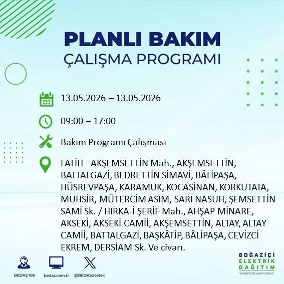 İstanbullular dikkat! O ilçelerde yarın elektrik olmayacak - Resim: 35