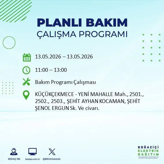 İstanbullular dikkat! O ilçelerde yarın elektrik olmayacak - Resim: 39
