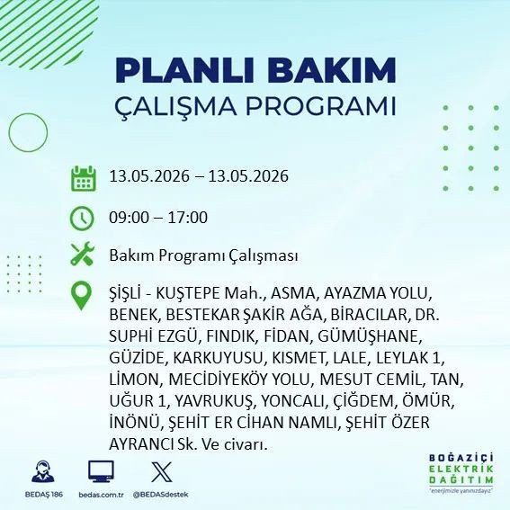 İstanbullular dikkat! O ilçelerde yarın elektrik olmayacak - Resim: 57