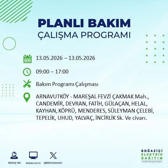İstanbullular dikkat! O ilçelerde yarın elektrik olmayacak - Resim: 6