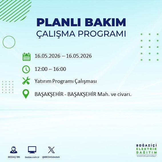İstanbul’da 8 saatlik elektrik kesintisi: Elektrikler ne zaman gelecek? BEDAŞ kesinti programını açıkladı - Resim: 8