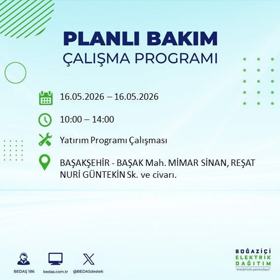 İstanbul’da 8 saatlik elektrik kesintisi: Elektrikler ne zaman gelecek? BEDAŞ kesinti programını açıkladı - Resim: 10