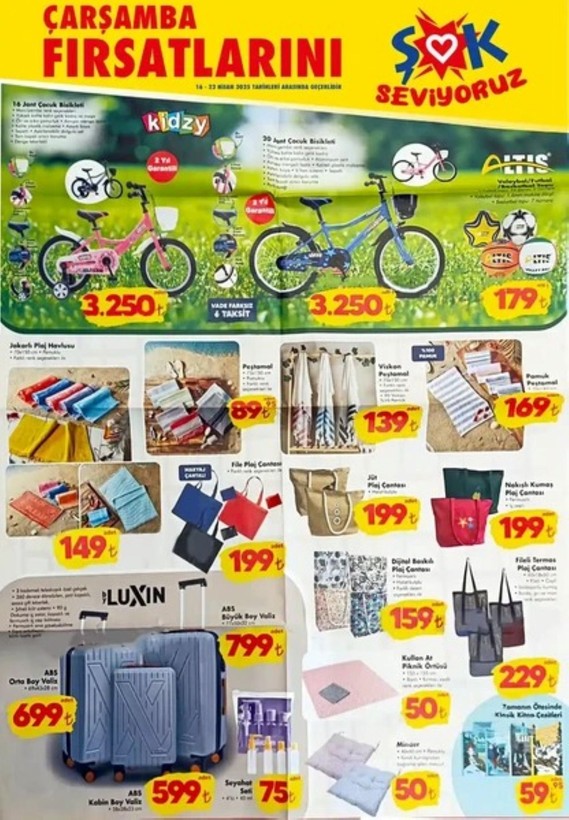 ŞOK market duyurdu: 16 Nisan'da ne alırsan 50 TL! - Resim: 1