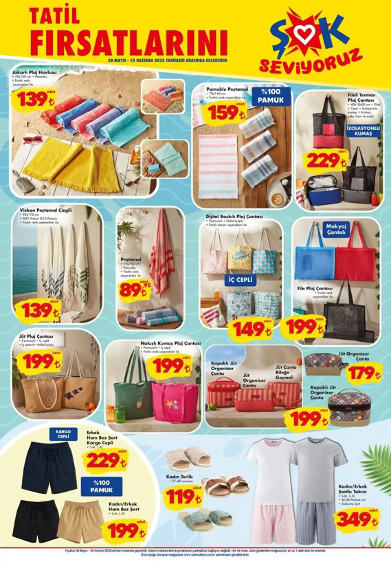 ŞOK Markette büyük kampanya bugün başladı: Yaz için kaçırılmayacak fırsatlar - Resim: 4
