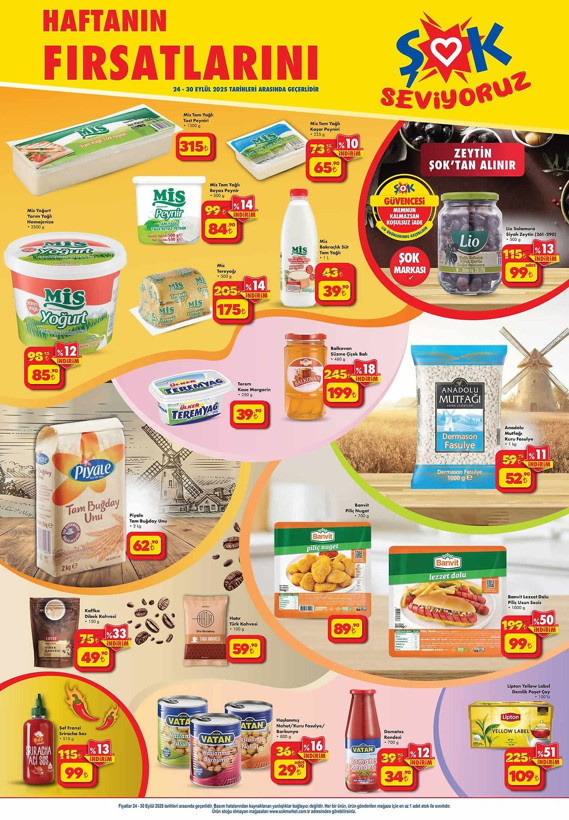 ŞOK'ta bu hafta neler var? ŞOK 24-30 Eylül aktüel ürünler kataloğu yayımlandı! - Resim: 1