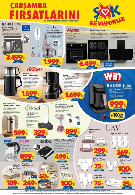 ŞOK'ta bu hafta neler var? ŞOK 24-30 Eylül aktüel ürünler kataloğu yayımlandı! - Resim: 3