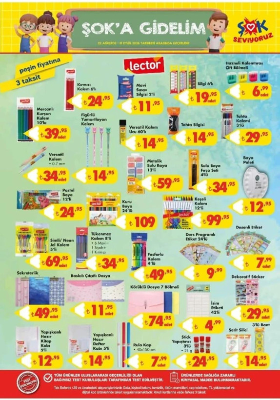 Okula dönüş alışverişinde büyük fırsat! ŞOK 22 Ağustos-15 Eylül aktüel ürünleri belli oldu - Resim: 6