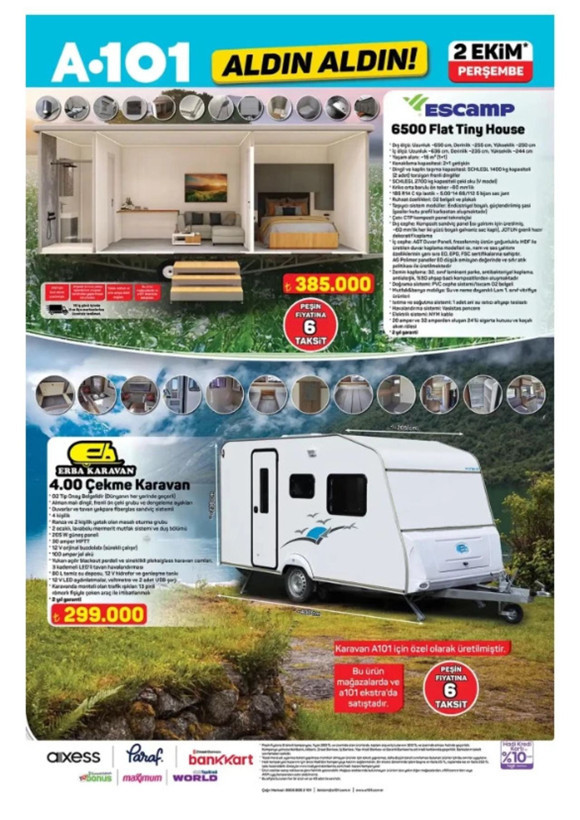 A101’e Tiny House geliyor! 02-08 Ekim 2025 aktüel kataloğu açıklandı - Resim: 11