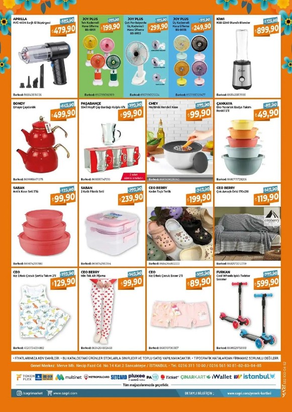 Süper nisan şenliği başladı: Çağrı markette dev indirimler! - Resim: 7