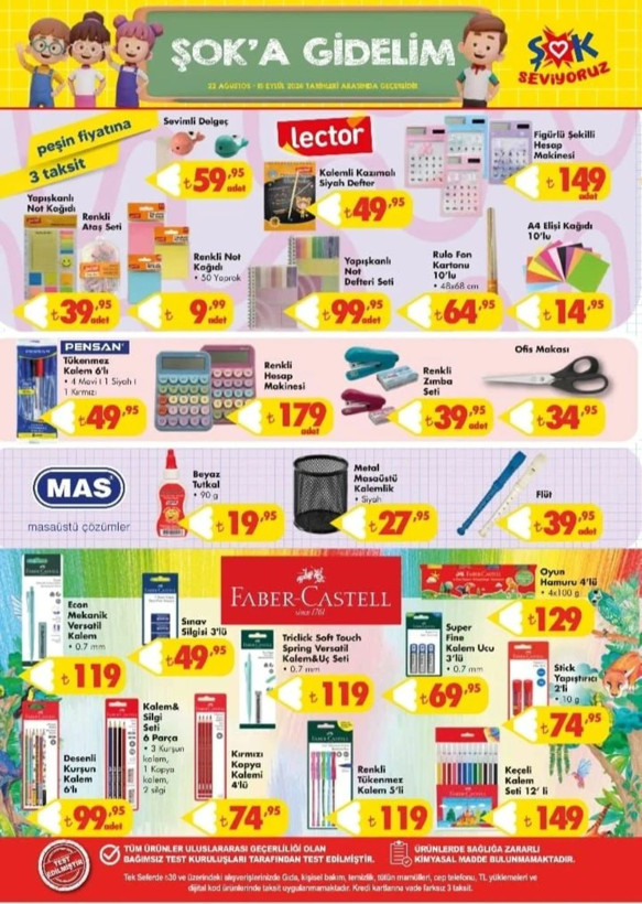 Okula dönüş alışverişinde büyük fırsat! ŞOK 22 Ağustos-15 Eylül aktüel ürünleri belli oldu - Resim: 4