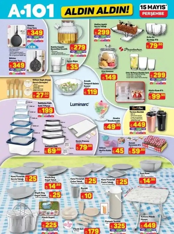 A101'de 15 Mayıs alışveriş çılgınlığı: Akülü arabadan su sebiline yok yok! - Resim: 7