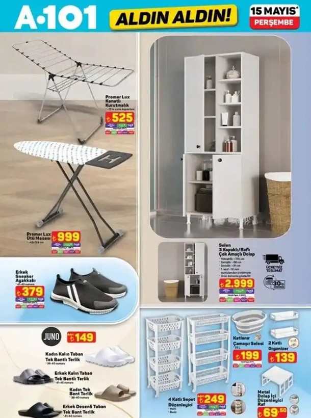 A101'de 15 Mayıs alışveriş çılgınlığı: Akülü arabadan su sebiline yok yok! - Resim: 11