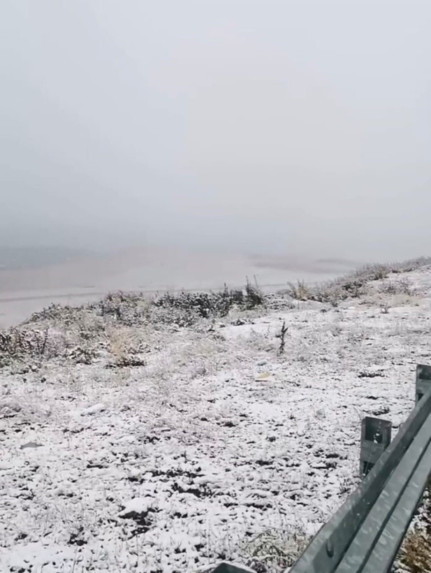 Sıcaklıklar azaldı, mevsimin ilk karı bu şehirlere düştü - Resim: 5
