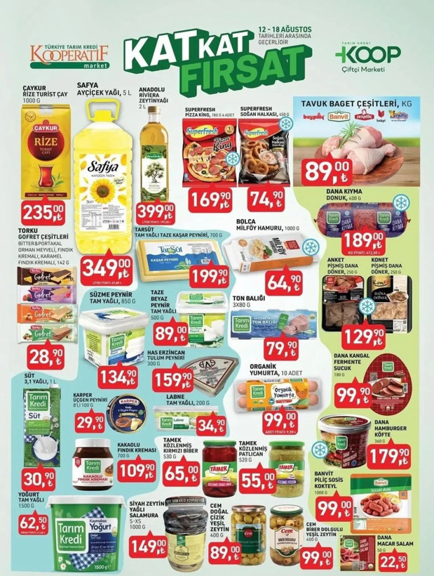 Tarım Kredi Market’te dev indirim haftası! 12-18 Ağustos fırsatlarını kaçırmayın - Resim: 2