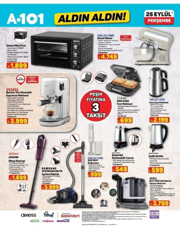 A101’e benzinli motosiklet geliyor! 25 Eylül Perşembe aktüel ürünler kataloğu yayınlandı - Resim: 11