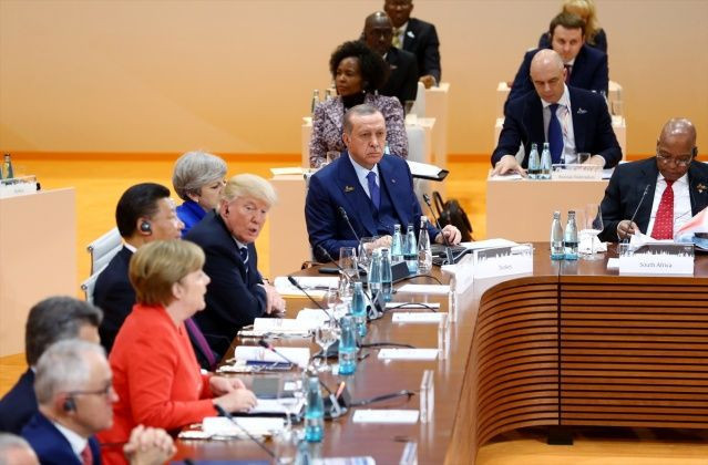 G20 zirvesinde Erdoğan ile Trump görüştü - Resim: 8