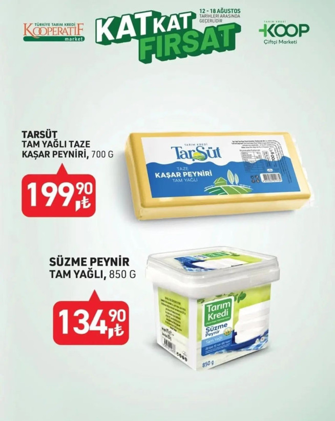 Tarım Kredi Market’te dev indirim haftası! 12-18 Ağustos fırsatlarını kaçırmayın - Resim: 7