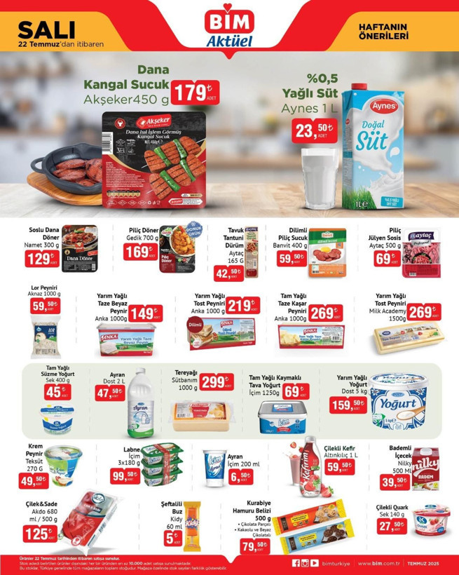 BİM 22 Temmuz kataloğu yayınlandı! Salı günü bu ürünler kapış kapış gidecek - Resim: 5