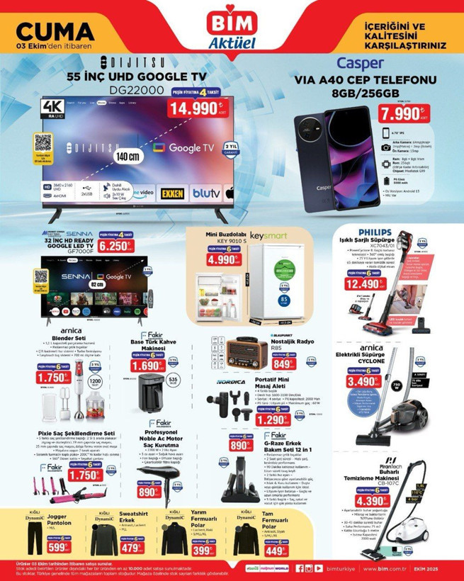 BİM 3 Ekim indirimleri belli oldu! Aktüel ürünler raflarda, fırsatlar kaçmaz - Resim: 4