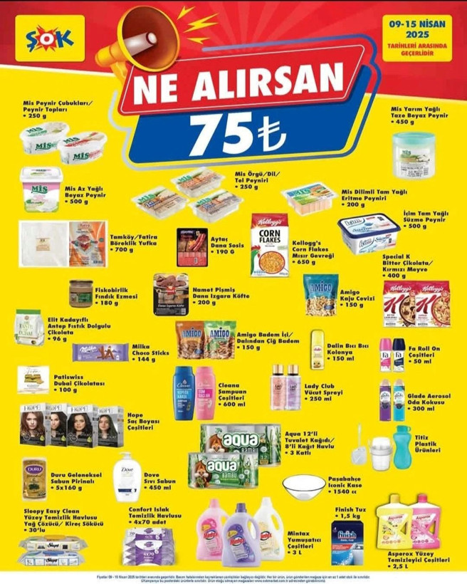 ŞOK indirimler yarın başlıyor: 9 Nisan indirimlerini yetişen alacak! - Resim: 5