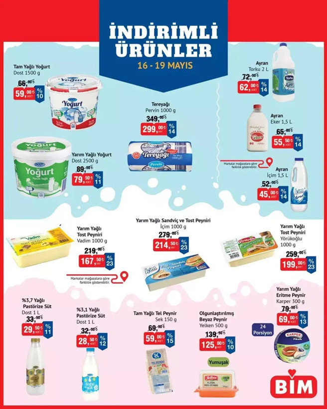 Temel gıda ürünlerinde büyük fırsat! İşte BİM 16-19 Mayıs aktüel indirimleri - Resim: 6