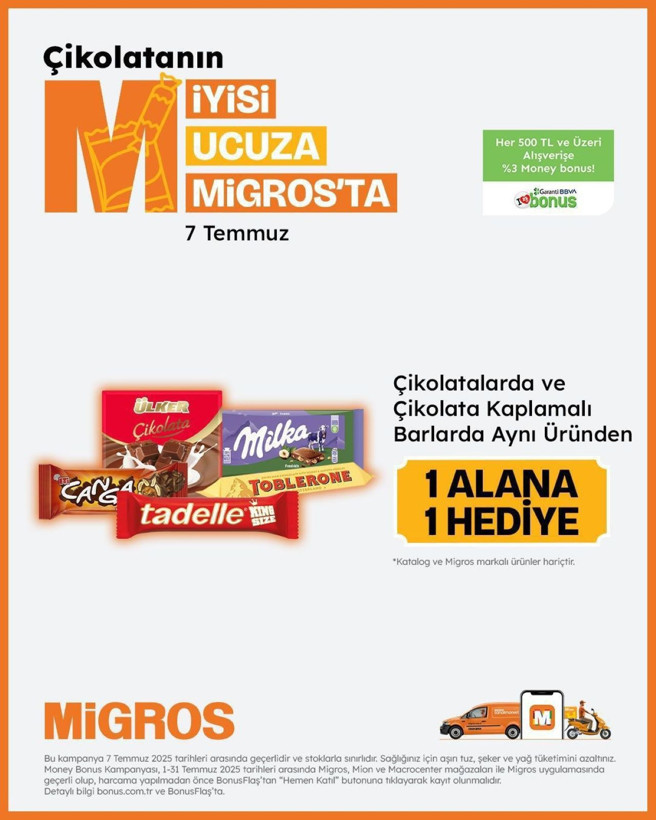Bu fırsat kaçmaz: Migros 7-10 Temmuz 2025 indirimli ürünler kataloğu yayınlandı - Resim: 1