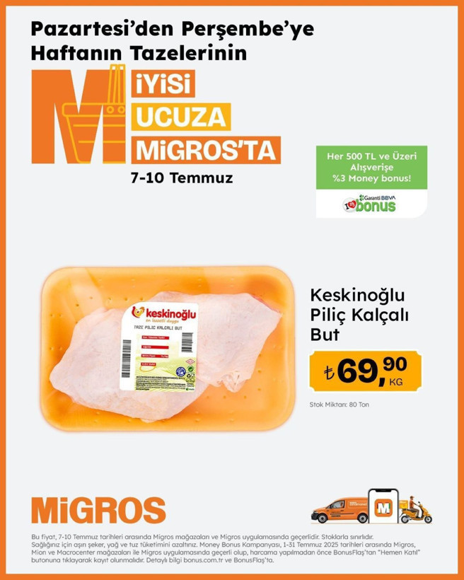 Bu fırsat kaçmaz: Migros 7-10 Temmuz 2025 indirimli ürünler kataloğu yayınlandı - Resim: 5
