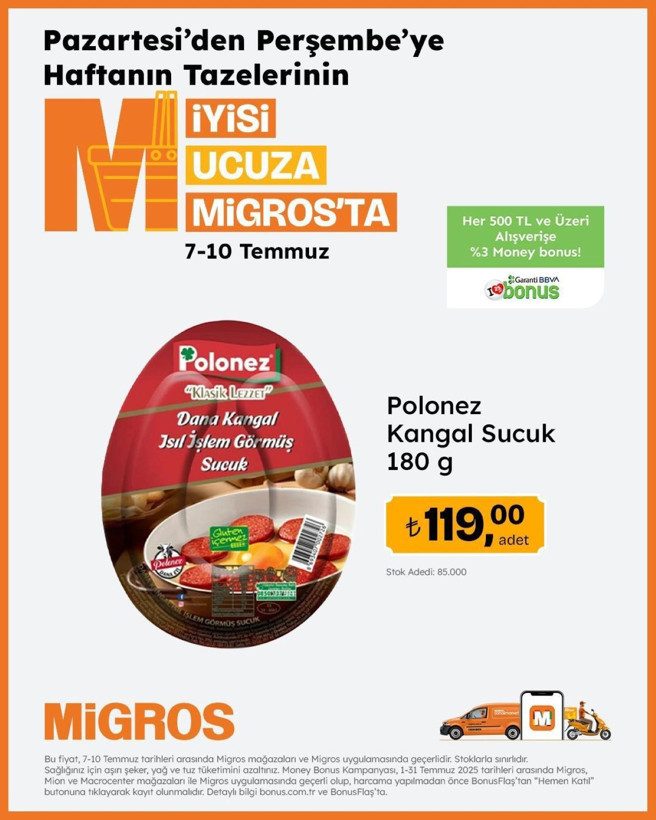 Bu fırsat kaçmaz: Migros 7-10 Temmuz 2025 indirimli ürünler kataloğu yayınlandı - Resim: 9